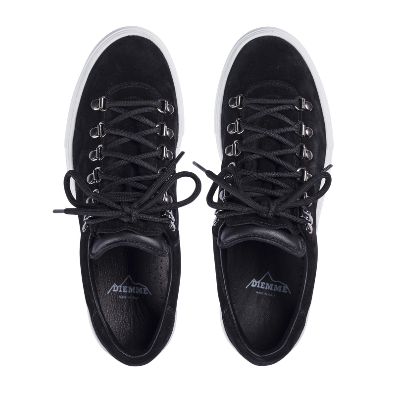 Marostica Low Black Suede Platform W